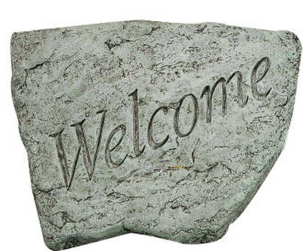 Welcome Garden Stone or Wall Hanging